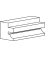 Wechselplatten-Profilmesserkopf für Türen-Konterprofil im „Stil des alten Frankreichs“ - Ref. ELPU501410 - Bohr. 30