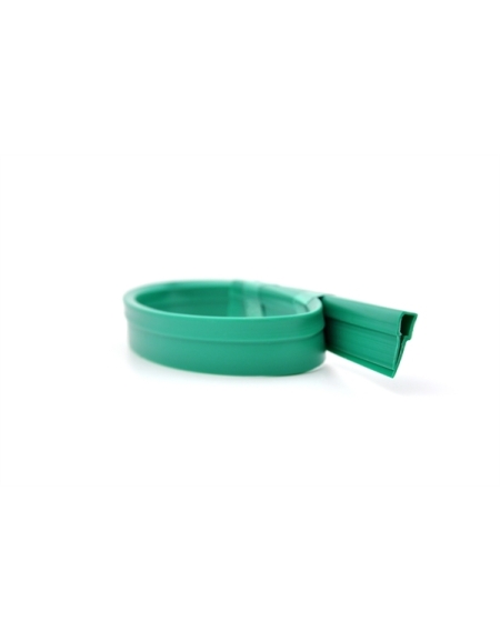 Green plastic protection tape for wide bands