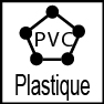 Pour plastique PVC